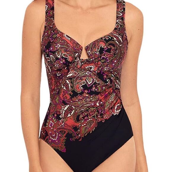 Miraclesuit Kashmir Echant Swimsuit - Picture 2 of 8